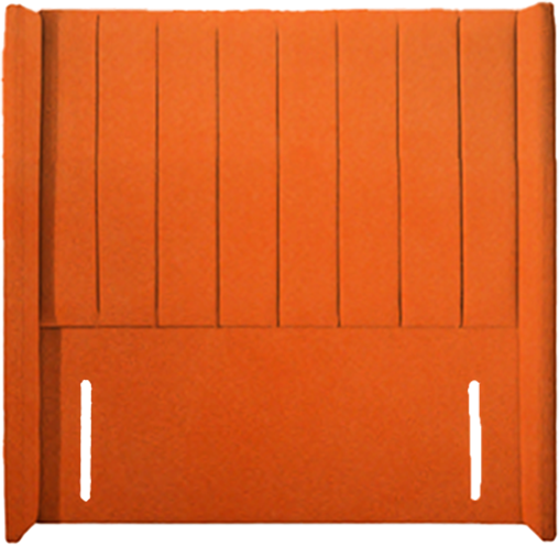 Twenty10 Poppy Double Headboard in Pumpkin Orange — SantoLusso®