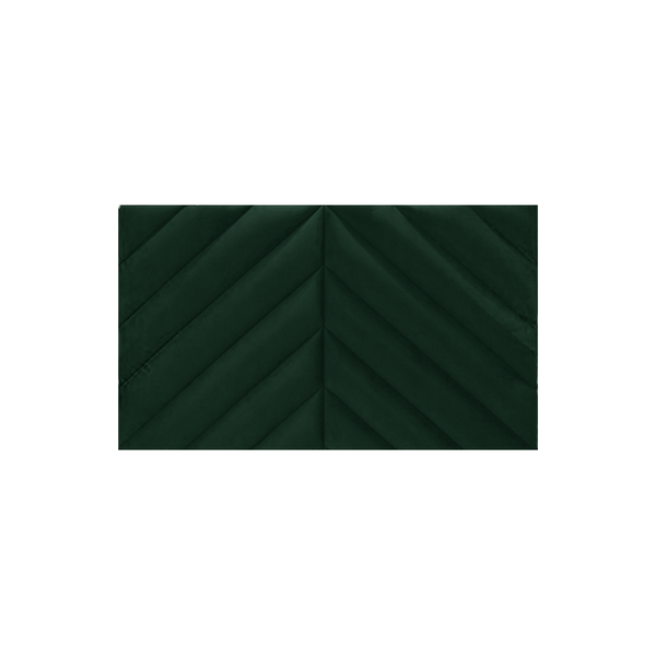 Twenty10 Rose Kingsize Headboard in Bottle Green — SantoLusso®