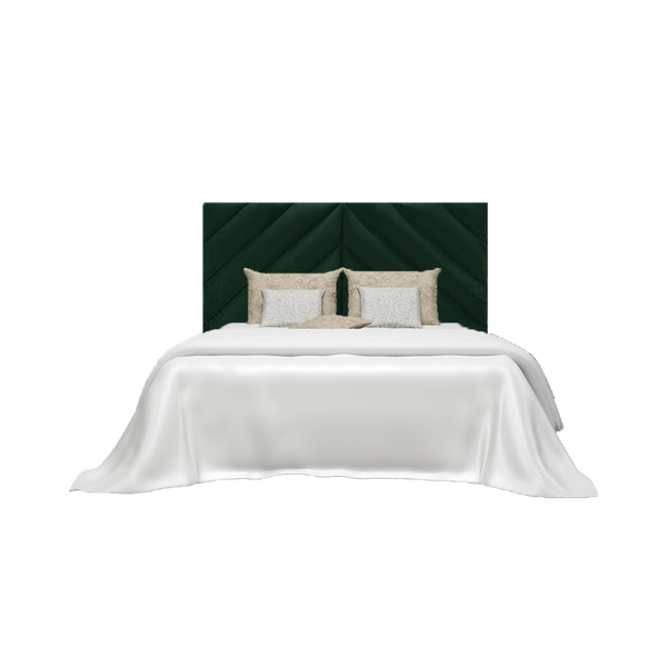 Twenty10 Rose Kingsize Headboard in Bottle Green — SantoLusso®