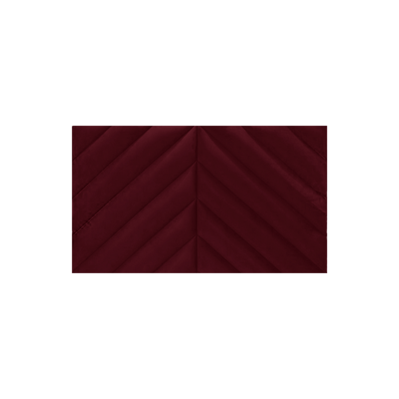 Twenty10 Rose Double Headboard in Wine — SantoLusso®