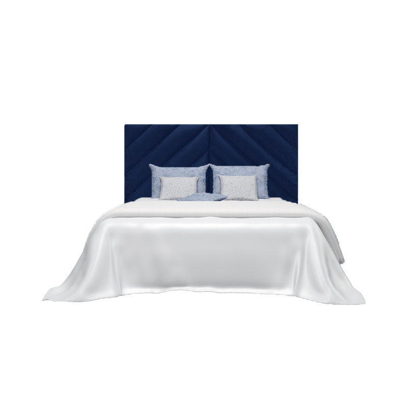 Twenty10 Rose Super King Headboard in Royal Blue — SantoLusso®