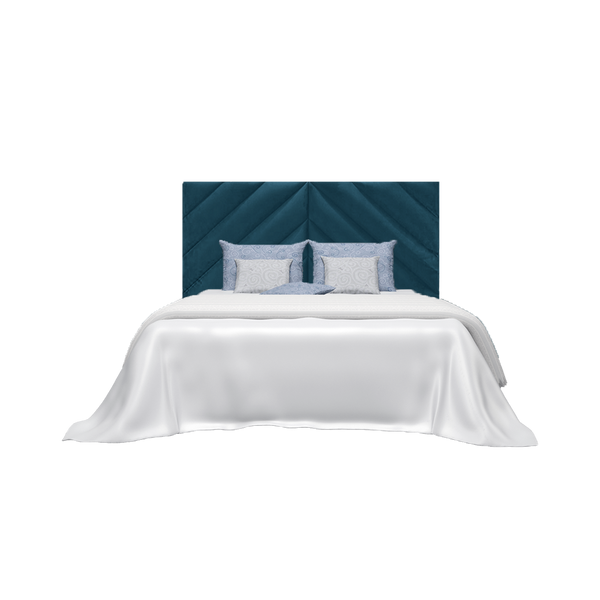 Twenty10 Rose Kingsize Headboard in Teal — SantoLusso®
