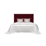 Twenty10 Rose Kingsize Headboard in Wine — SantoLusso®