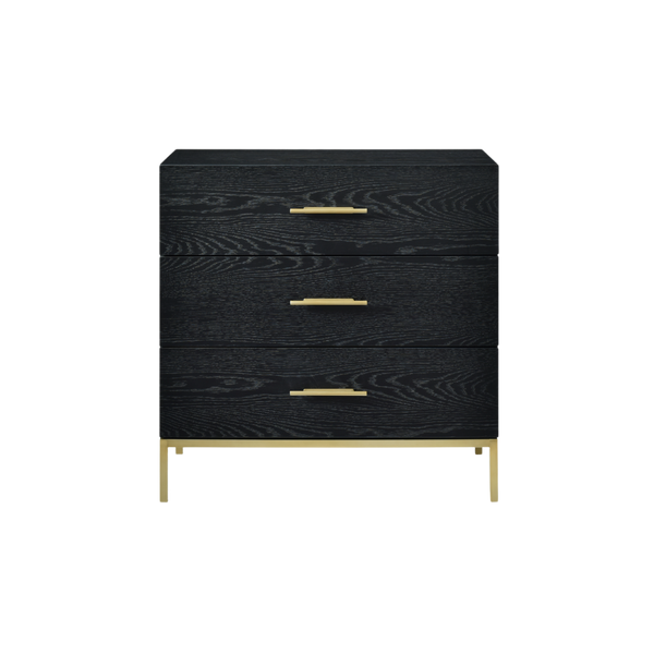 Twenty10 Tulip Drawer Chest in Wenge (Black Stained Oak) — SantoLusso®