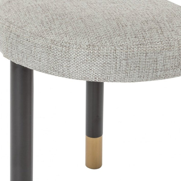Twenty10 Bali Stool in Grey - SantoLusso