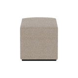 Twenty10 Ben Square Stool in Cologne Dove - SantoLusso