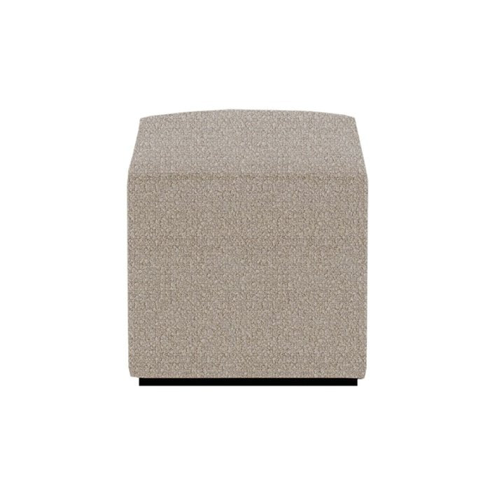 Twenty10 Ben Square Stool in Cologne Dove - SantoLusso