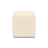 Twenty10 Ben Square Stool in Cologne Ivory - SantoLusso