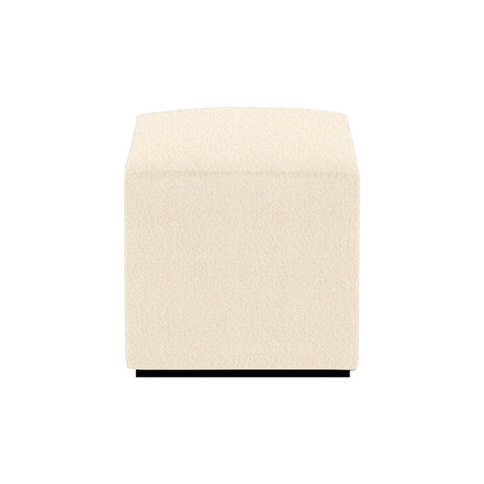 Twenty10 Ben Square Stool in Cologne Ivory - SantoLusso