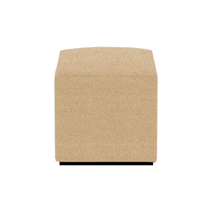 Twenty10 Ben Square Stool in Cologne Latte - SantoLusso