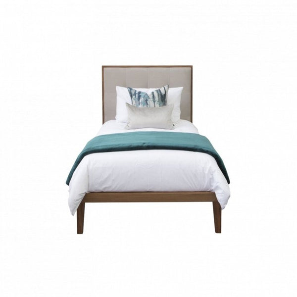 Twenty10 Calla Single Bed in Walnut/Natural - SantoLusso
