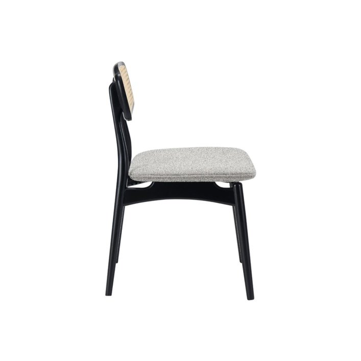 Twenty10 Elder Dining Chair in Lyon Steel - SantoLusso