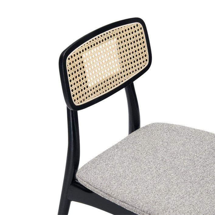 Twenty10 Elder Dining Chair in Lyon Steel - SantoLusso