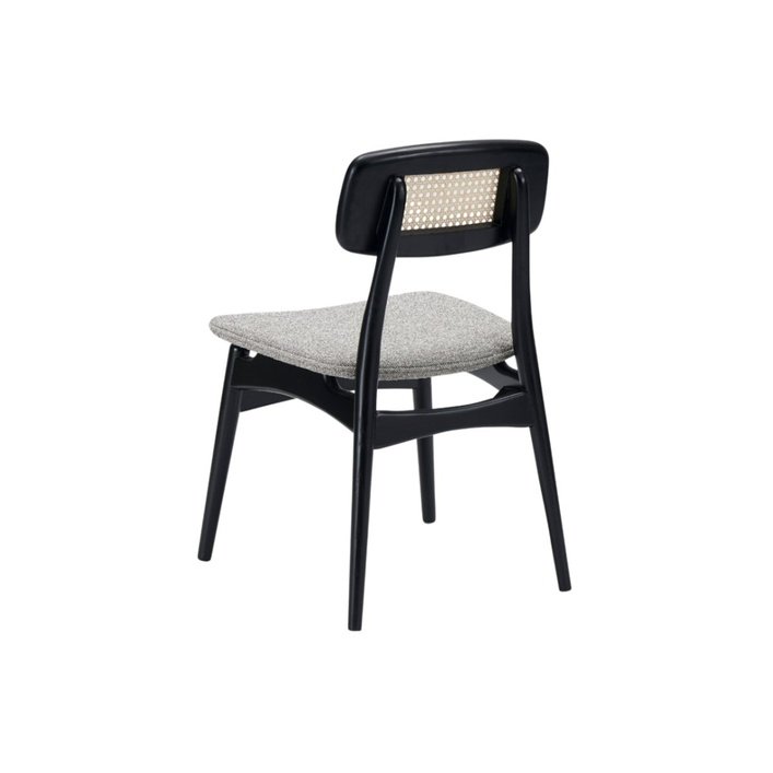 Twenty10 Elder Dining Chair in Lyon Steel - SantoLusso