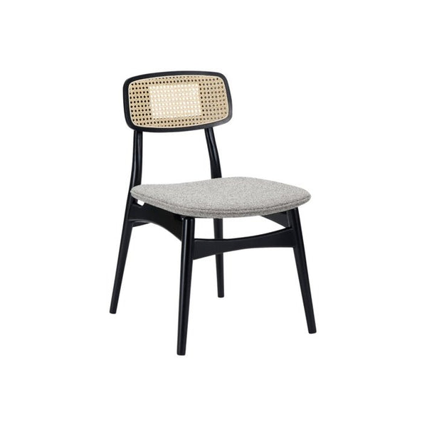 Twenty10 Elder Dining Chair in Lyon Steel - SantoLusso