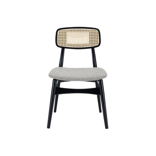 Twenty10 Elder Dining Chair in Lyon Steel - SantoLusso
