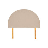 Twenty10 Hibiscus Headboard Single in Cologne Mink - SantoLusso