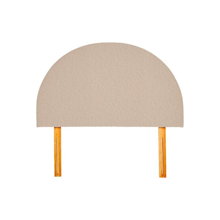 Twenty10 Hibiscus Headboard Single in Cologne Mink - SantoLusso