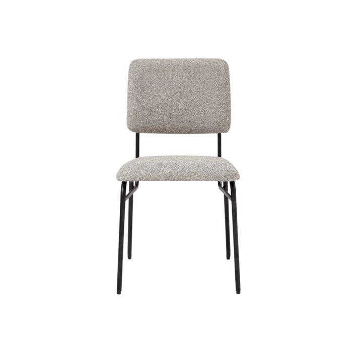Twenty10 Holly Dining Chair in Lyon Steel - SantoLusso