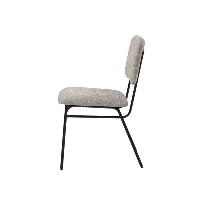 Twenty10 Holly Dining Chair in Lyon Steel - SantoLusso