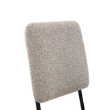 Twenty10 Holly Dining Chair in Lyon Steel - SantoLusso