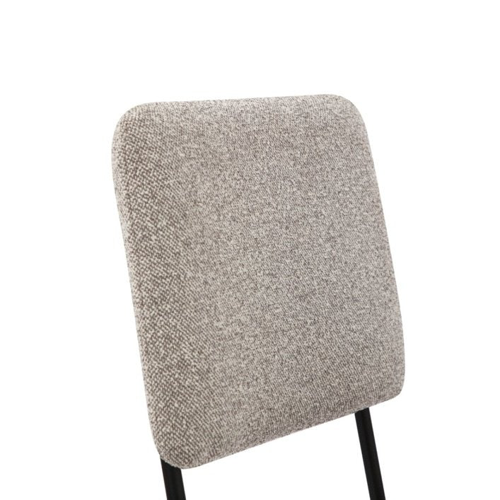 Twenty10 Holly Dining Chair in Lyon Steel - SantoLusso