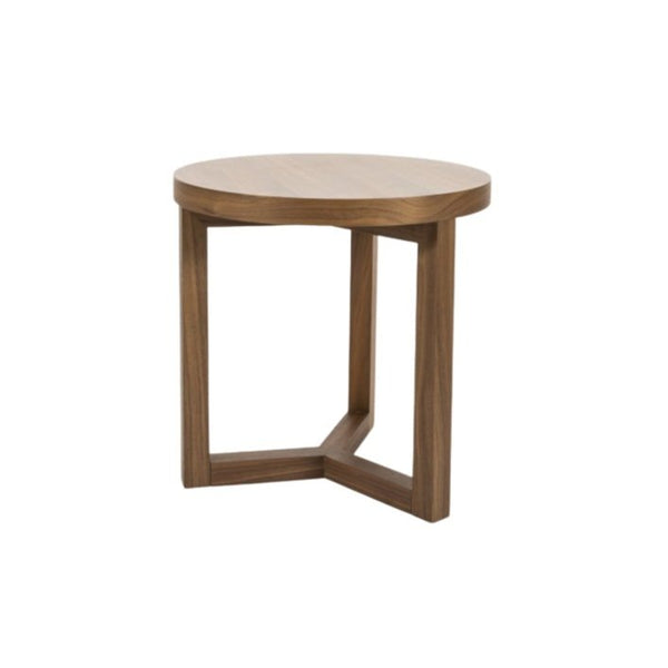 Twenty10 Iris Lamp Table in Walnut - SantoLusso