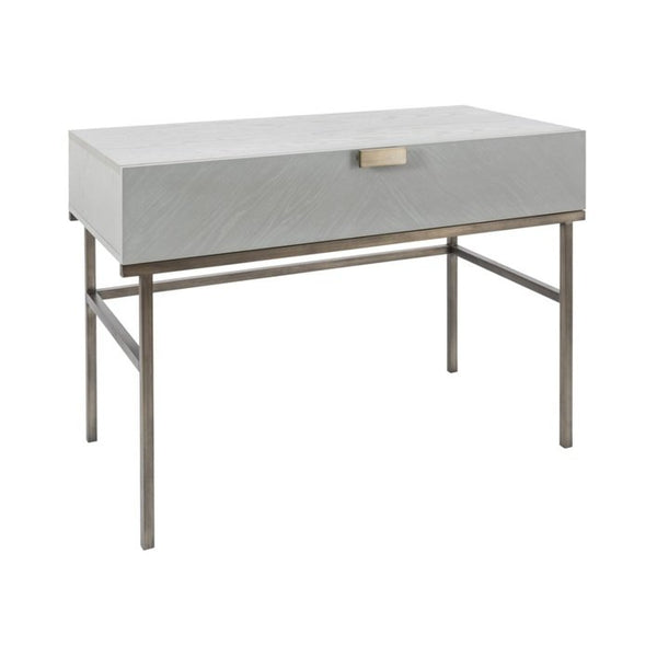 Twenty10 Lilly Desk or Dressing Table in Grey Oak Veneer - SantoLusso