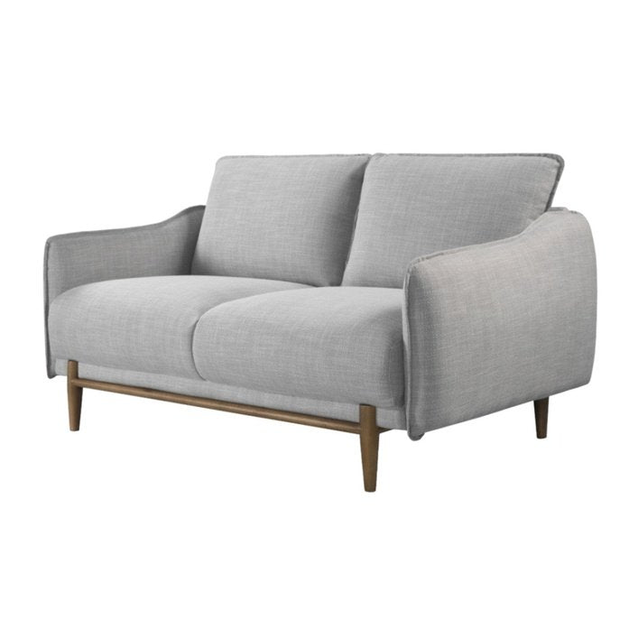 Twenty10 Louie 2 Seat Sofa in Grey Linen - SantoLusso
