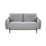 Twenty10 Louie 2 Seat Sofa in Grey Linen - SantoLusso