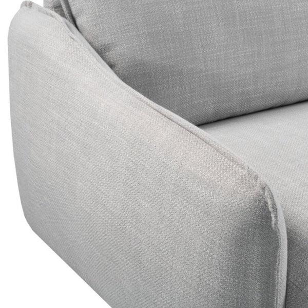 Twenty10 Louie 3 Seat Sofa in Grey Linen - SantoLusso