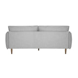 Twenty10 Louie 3 Seat Sofa in Grey Linen - SantoLusso