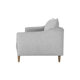 Twenty10 Louie 3 Seat Sofa in Grey Linen - SantoLusso