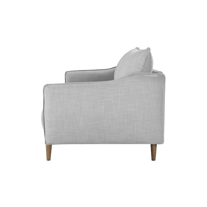 Twenty10 Louie 3 Seat Sofa in Grey Linen - SantoLusso