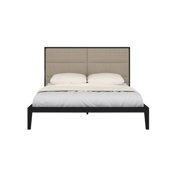 Twenty10 Orchid Double Bed in Wenge/Beige - SantoLusso