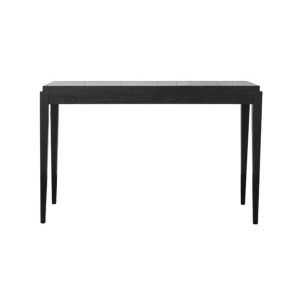 Twenty10 Peony Console Table in Wenge (Black Stained Oak) - SantoLusso