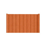 Twenty10 Poppy Headboard Single in Pumpkin Orange - SantoLusso