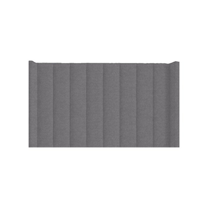 Twenty10 Poppy Headboard Single in Steel - SantoLusso