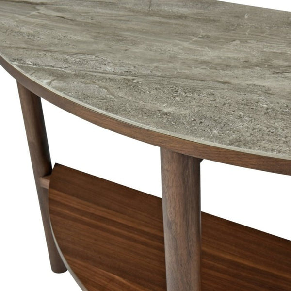 Twenty10 Willow Console in Walnut - SantoLusso