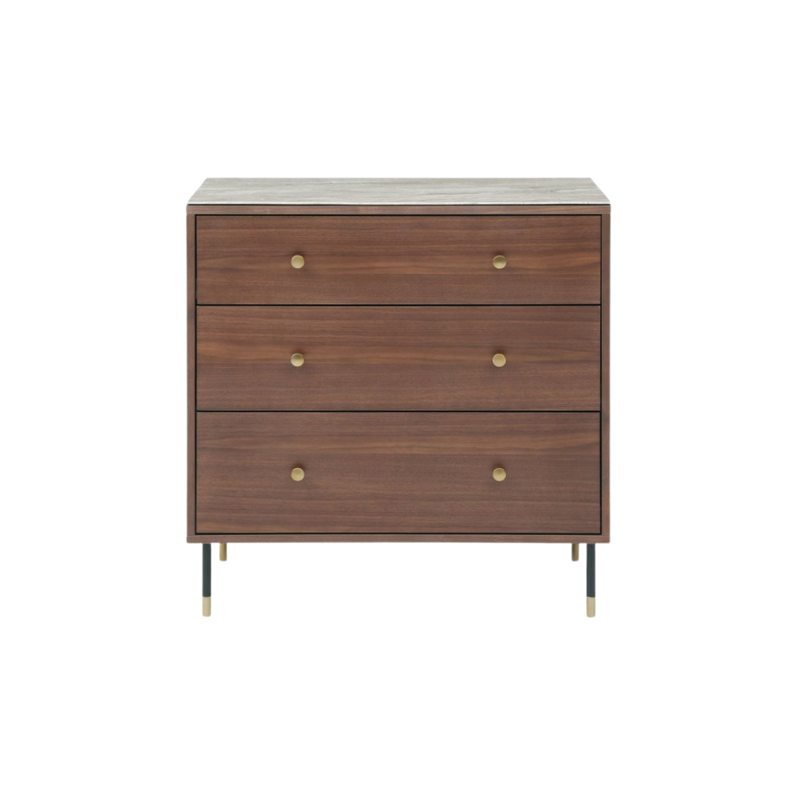 Twenty10 Willow 3 Drawer Chest in Timber Tobacco — SantoLusso®