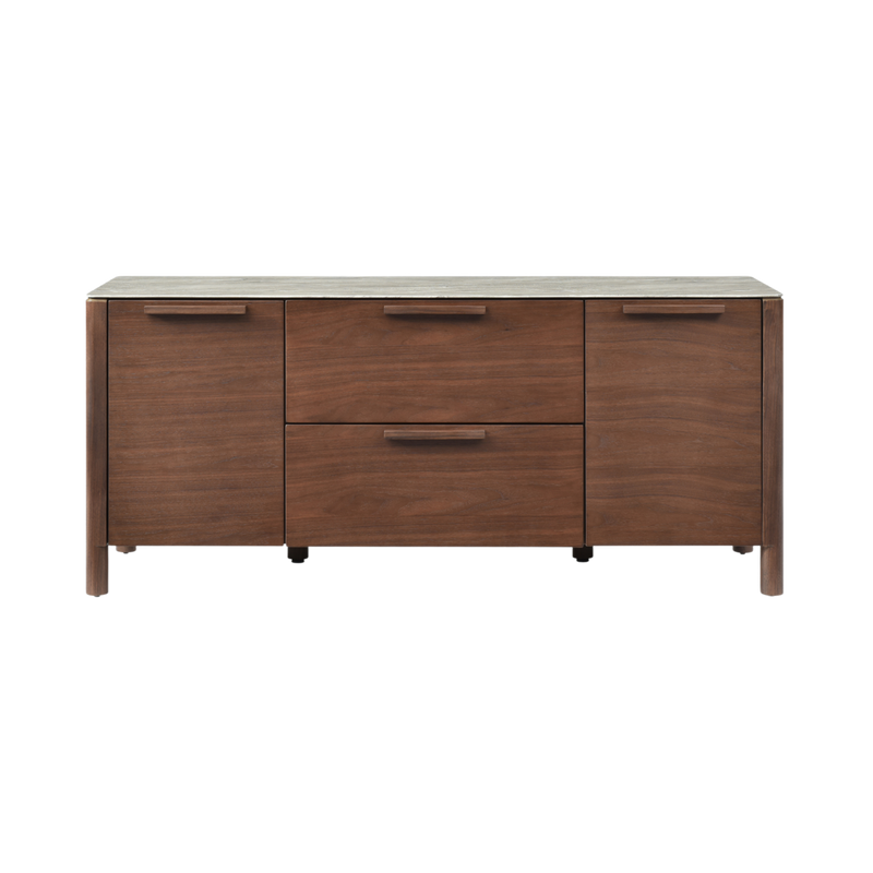 Twenty10 Willow TV Unit in Timber Tobacco — SantoLusso®
